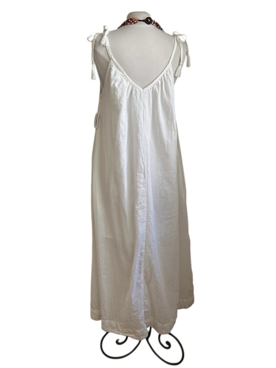 NWT Old Navy Sleeveless Tie-Shoulder All-Day Maxi Swing Dress M - Picture 3 of 15